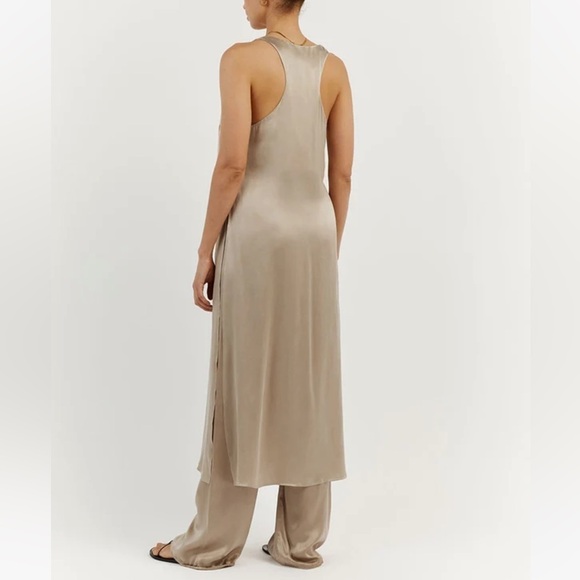 DISSH HARVEY STONE SILK TUNIC TOP size 2 NWT - Picture 3 of 8